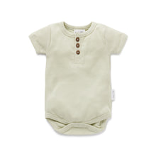 Load image into Gallery viewer, Dew Rib Henley Onesie