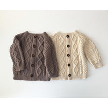 Load image into Gallery viewer, Cable Cardigan