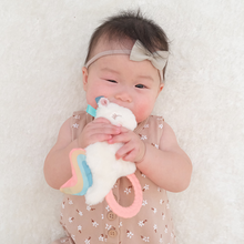 Load image into Gallery viewer, Plush Rattle Pal with Teether