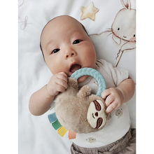 Load image into Gallery viewer, Plush Rattle Pal with Teether