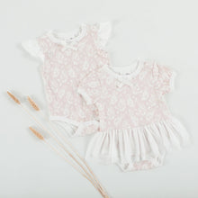 Load image into Gallery viewer, Pink Floral Tutu Onesie