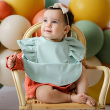 Load image into Gallery viewer, Sage Frill | Snuggle Bib Waterproof