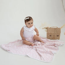 Load image into Gallery viewer, Pink Floral Baby Wrap