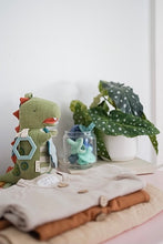 Load image into Gallery viewer, Bitzy Bespoke™ Link & Love Teething Activity Toy- Dino