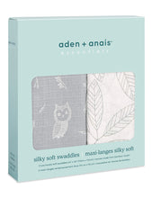Load image into Gallery viewer, Silky Soft Bamboo Swaddle- Woodsy