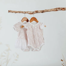 Load image into Gallery viewer, Pink Floral Tutu Onesie