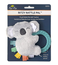 Load image into Gallery viewer, Plush Rattle Pal with Teether