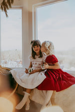 Load image into Gallery viewer, ANNE dress- White Velvet