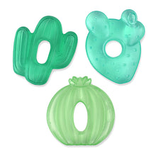 Load image into Gallery viewer, Cutie Cooler™ Water FIilled Teethers (3-pack)-Cactus