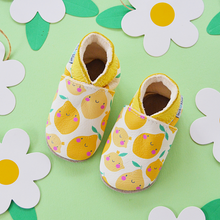 Load image into Gallery viewer, Leather Baby Shoes - The Lemons