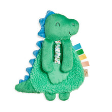 Load image into Gallery viewer, Itzy Lovey™ Plush With Silicone Teether Toy-Green Dino