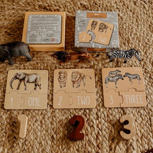 Load image into Gallery viewer, Africa Counting Puzzle