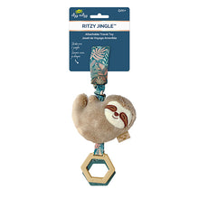 Load image into Gallery viewer, Ritzy Jingle™ Attachable Travel Toy-Sloth