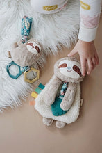 Load image into Gallery viewer, Itzy Lovey™ Plush With Teether Toy-Sloth