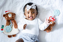 Load image into Gallery viewer, Holiday Itzy Pal™ Plush + Teether (Bear)