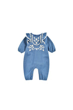 Load image into Gallery viewer, Fideo Blue Denim Jumpsuits