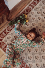 Load image into Gallery viewer, Jumpsuits Jenna Blue French Flowers