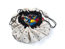 Load image into Gallery viewer, Roadmap/Thunderbolt Toy Storage Bag