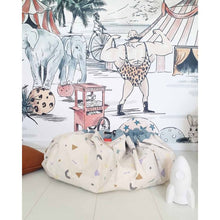 Load image into Gallery viewer, Animal Alphabet Toy Storage Bag