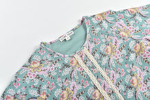 Load image into Gallery viewer, Jumpsuits Jenna Blue French Flowers