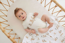 Load image into Gallery viewer, Teddy Picnic Print Onesie
