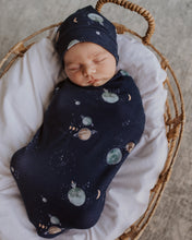 Load image into Gallery viewer, Milky Way | Snuggle Swaddle &amp; Beanie Set
