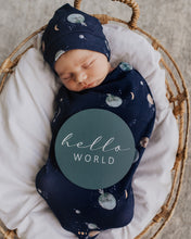 Load image into Gallery viewer, Milky Way | Snuggle Swaddle &amp; Beanie Set
