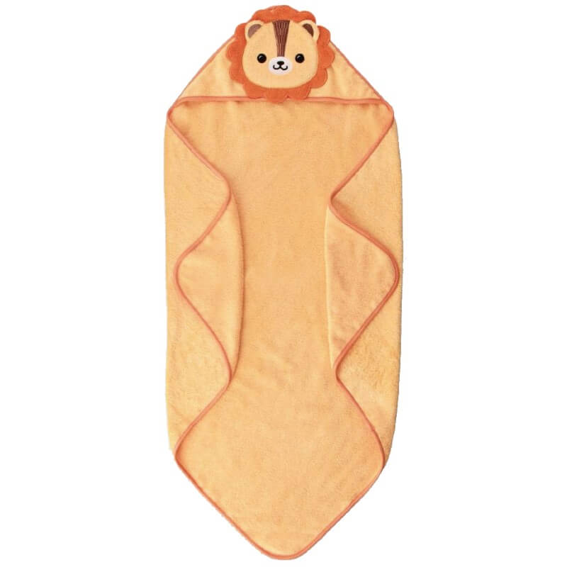 Snapkis 2-in-1 Lion Hooded Towel
