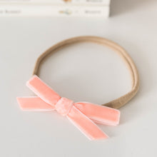 Load image into Gallery viewer, Coral Velvet Bow
