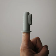 Load image into Gallery viewer, Finger Toothbrush- Tradewinds/Stone
