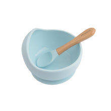 Load image into Gallery viewer, Silicone bowl &amp; Spoon Set
