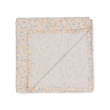 Load image into Gallery viewer, Muslin swaddle – Mini flower blue
