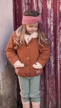 Load and play video in Gallery viewer, Dalila Faux Fur-Lined Organic Cotton Jacket Caramel
