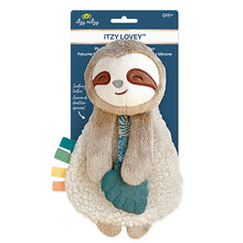 Load image into Gallery viewer, Itzy Lovey™ Plush With Teether Toy-Sloth
