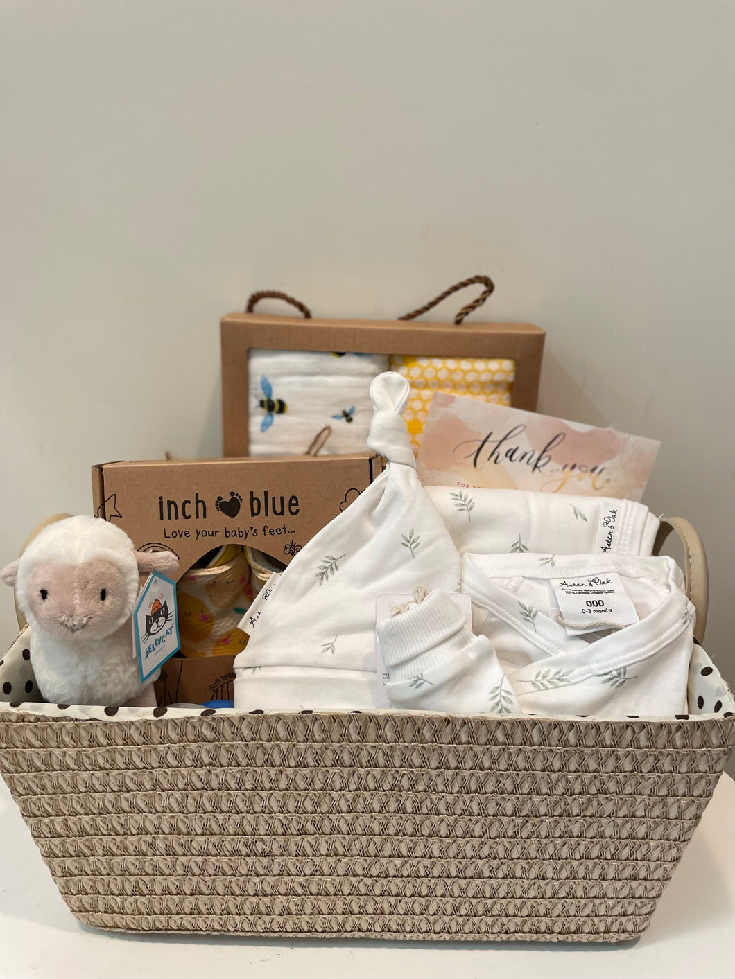 Baa Baa White Sheep Baby Hamper