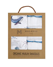 Load image into Gallery viewer, Organic Swaddle Set - Life’s A Beach
