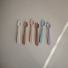 Load image into Gallery viewer, Silicone Feeding Spoons 2-pack
