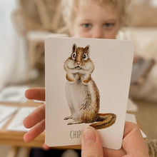Load image into Gallery viewer, Woodland Snap &amp; Go Fish (2 card games in 1)
