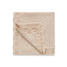 Load image into Gallery viewer, Oatmeal Ruffle Knit Blanket
