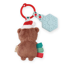 Load image into Gallery viewer, Holiday Itzy Pal™ Plush + Teether  (Bear)
