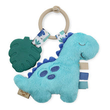 Load image into Gallery viewer, Itzy Pal™ Plush + Teether-James The Dino
