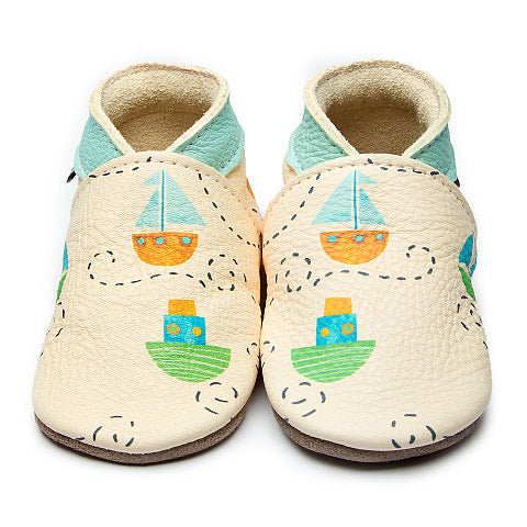 Leather Baby Shoes - Ahoy There