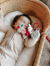 Load image into Gallery viewer, Holiday Itzy Pal™ Plush + Teether (Reindeer)
