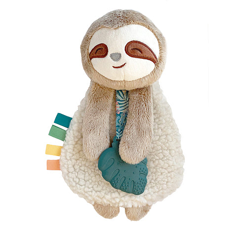 Itzy Lovey™ Plush With Teether Toy-Sloth