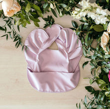 Load image into Gallery viewer, Lavender Frill | Snuggle Bib Waterproof

