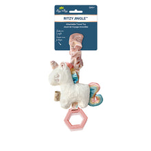 Load image into Gallery viewer, Ritzy Jingle™ Attachable Travel Toy-Unicorn
