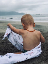 Load image into Gallery viewer, Organic Swaddle Set - Life’s A Beach
