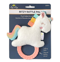 Load image into Gallery viewer, Plush Rattle Pal with Teether no
