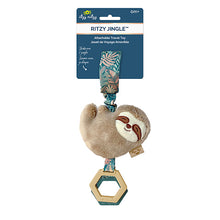Load image into Gallery viewer, Ritzy Jingle™ Attachable Travel Toy-Sloth
