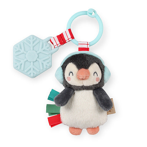 Holiday Itzy Pal™ Plush + Teether (Penguin)